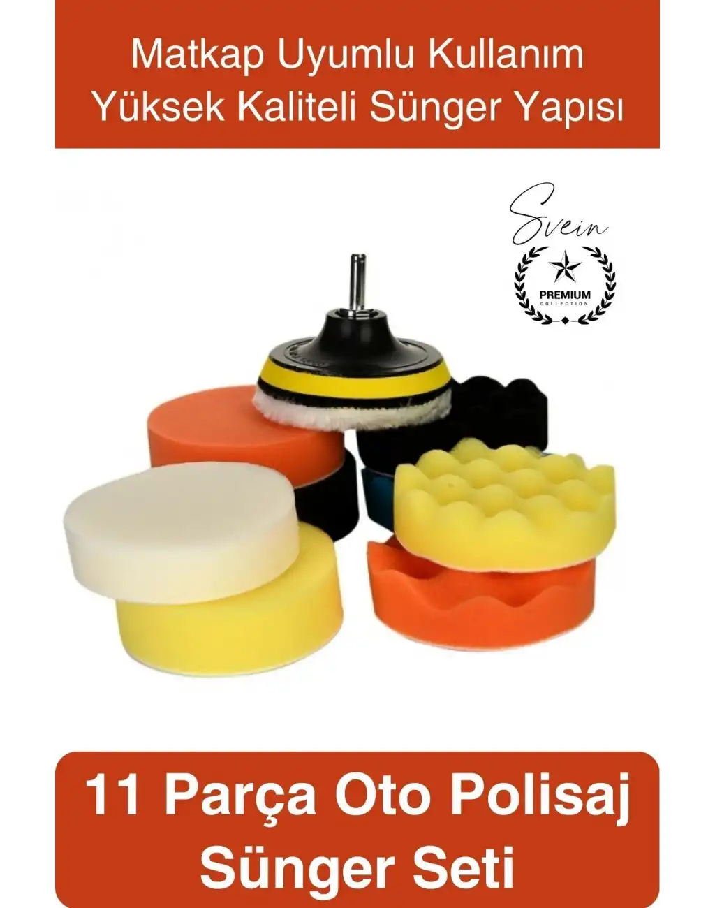 #PastaCila 11 Parça Oto Polisaj Sünger Seti Matkap Uyumlu Pasta Cila Uygulama Kiti Detay Temizlik