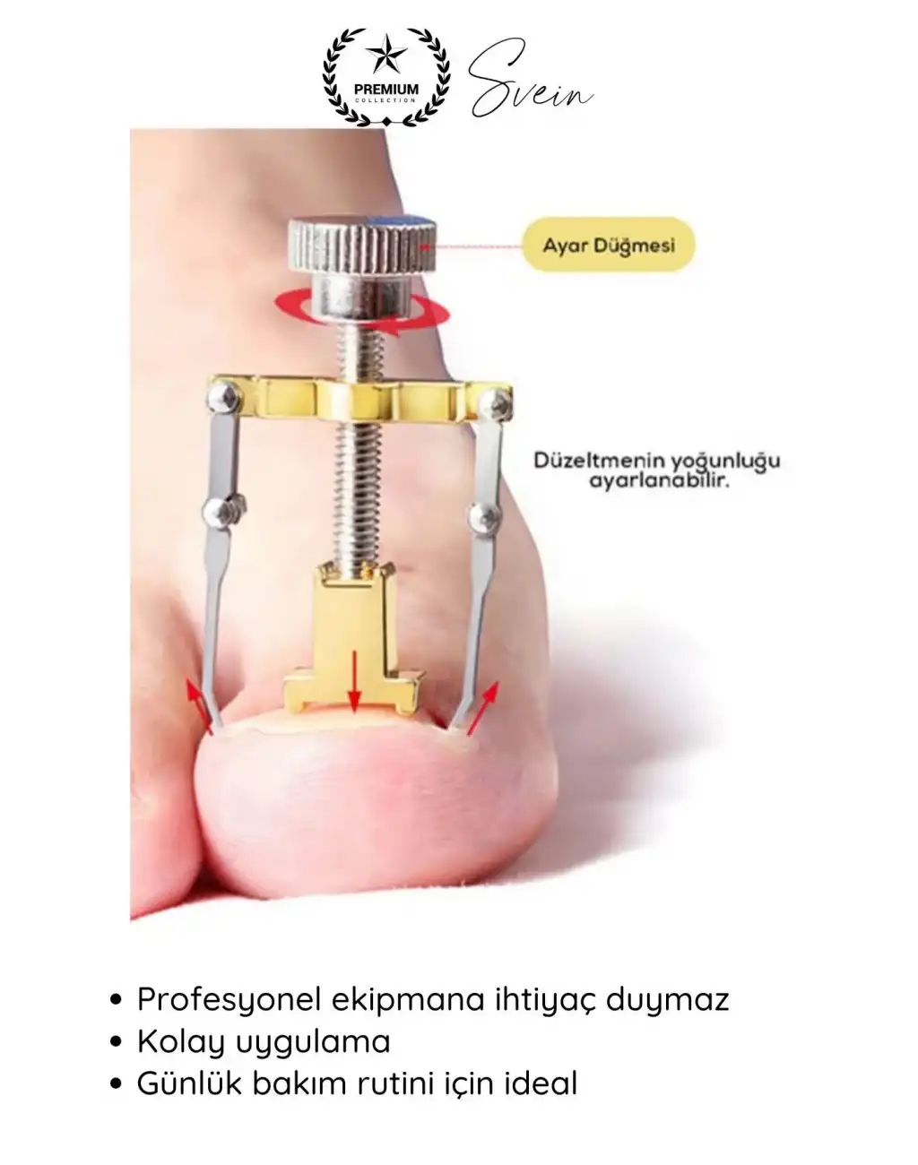 #Tırnak Ayak Tırnağı Batma Düzeltici Aparat Düzeltici Evde Kolay Pratik Batık Tırnak Bakım Aleti
