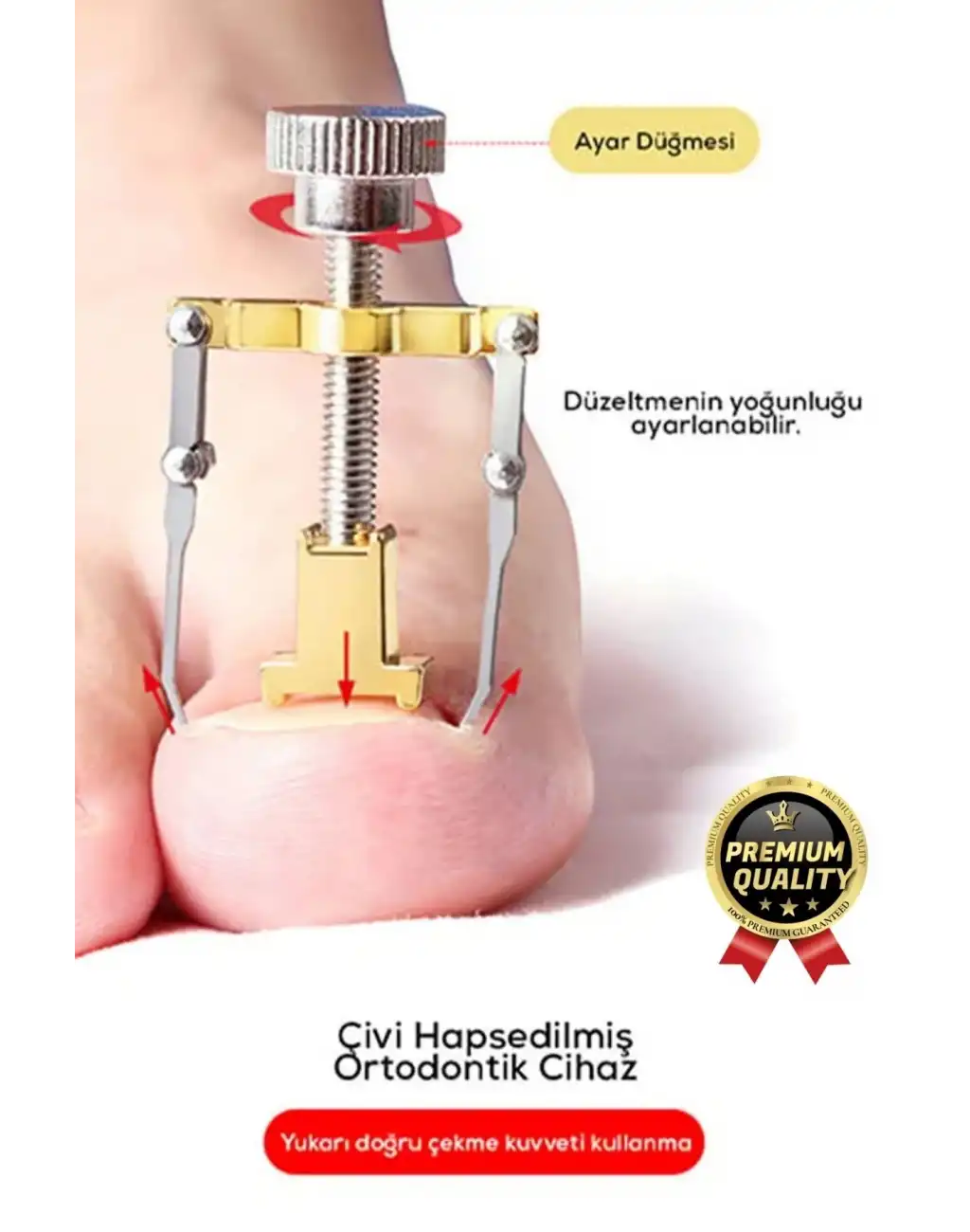 #Tırnak Kolay Bakım Orijinal Çelik Batma Ağrıyı Azaltan Düzeltme Aleti Batık Tırnak Çıkartıcı Aparat