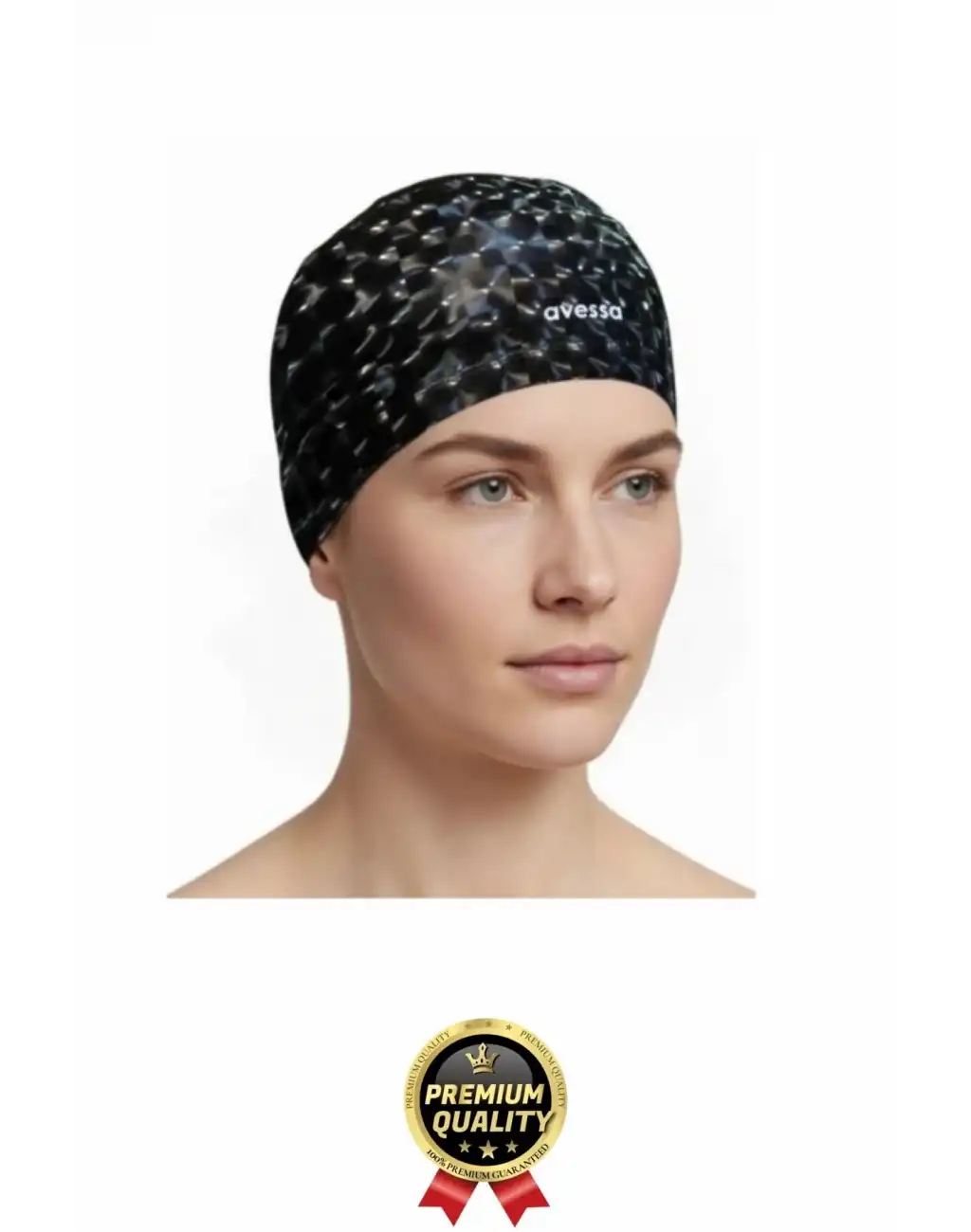 #Bone Konforlu Tasarım Su Geçirmez Kaymaz Spor Yüzücü Havuz Deniz Şapkası Elastik Bez Yüzme Bonesi