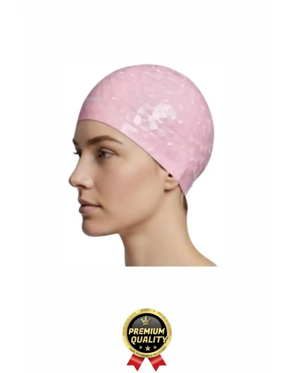 #Bone Konforlu Tasarım Su Geçirmez Kaymaz Spor Yüzücü Havuz Deniz Şapkası Elastik Bez Yüzme Bonesi