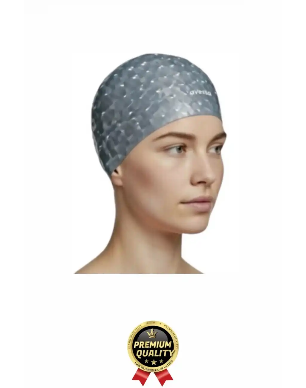 #Bone Konforlu Tasarım Su Geçirmez Kaymaz Spor Yüzücü Havuz Deniz Şapkası Elastik Bez Yüzme Bonesi