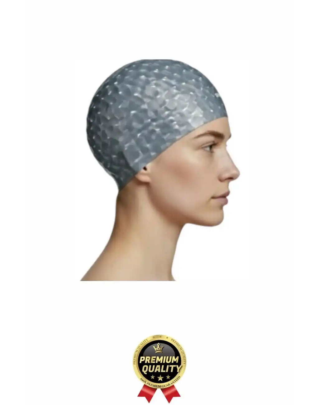 #Bone Konforlu Tasarım Su Geçirmez Kaymaz Spor Yüzücü Havuz Deniz Şapkası Elastik Bez Yüzme Bonesi