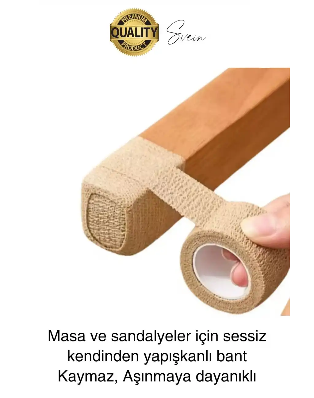 Özel Üretim 4,5 mt Zemin Koruyucu Ses Önleyici Keçe Bant Mobilya Eşya Ayağı Çizilmelere Karşı Koruma