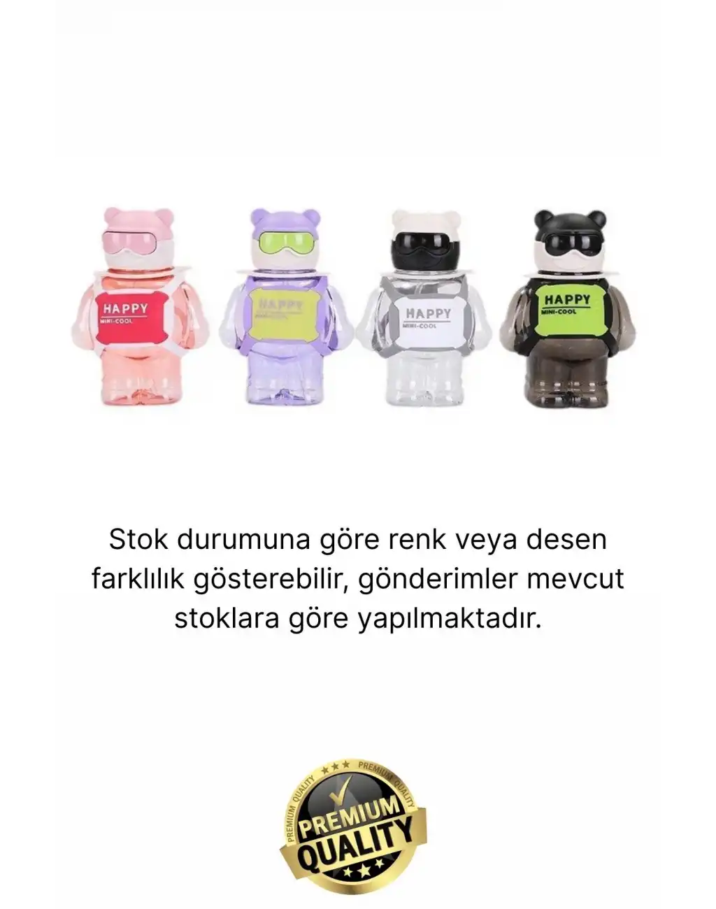 #Matara Kaliteli BPA İçermez Pipetli Askılı Çocuk Okul 3D Desenli Sevimli Robot Şeklinde Su Matarası