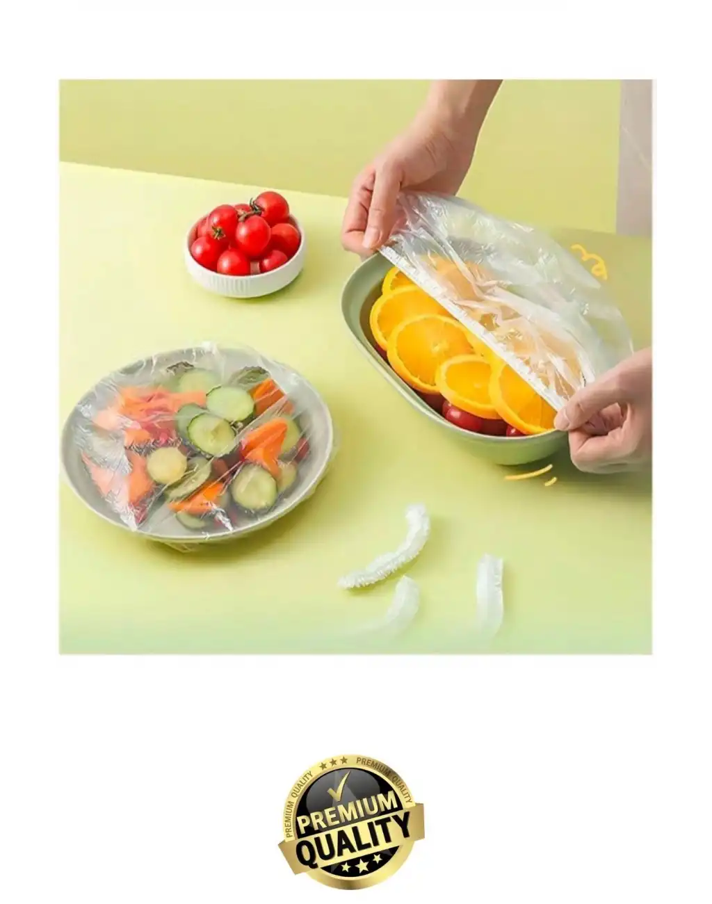 #TabakBonesi Mutfak Gıda Tazeliği Koku Karışmasını Önler Lastikli Tencere Ve Tabak Bonesi 100 Adet