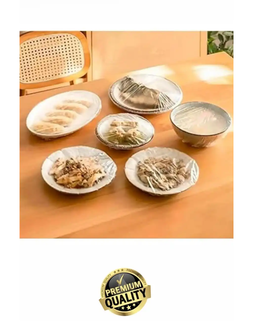 #TabakBonesi Mutfak Gıda Tazeliği Koku Karışmasını Önler Lastikli Tencere Ve Tabak Bonesi 100 Adet