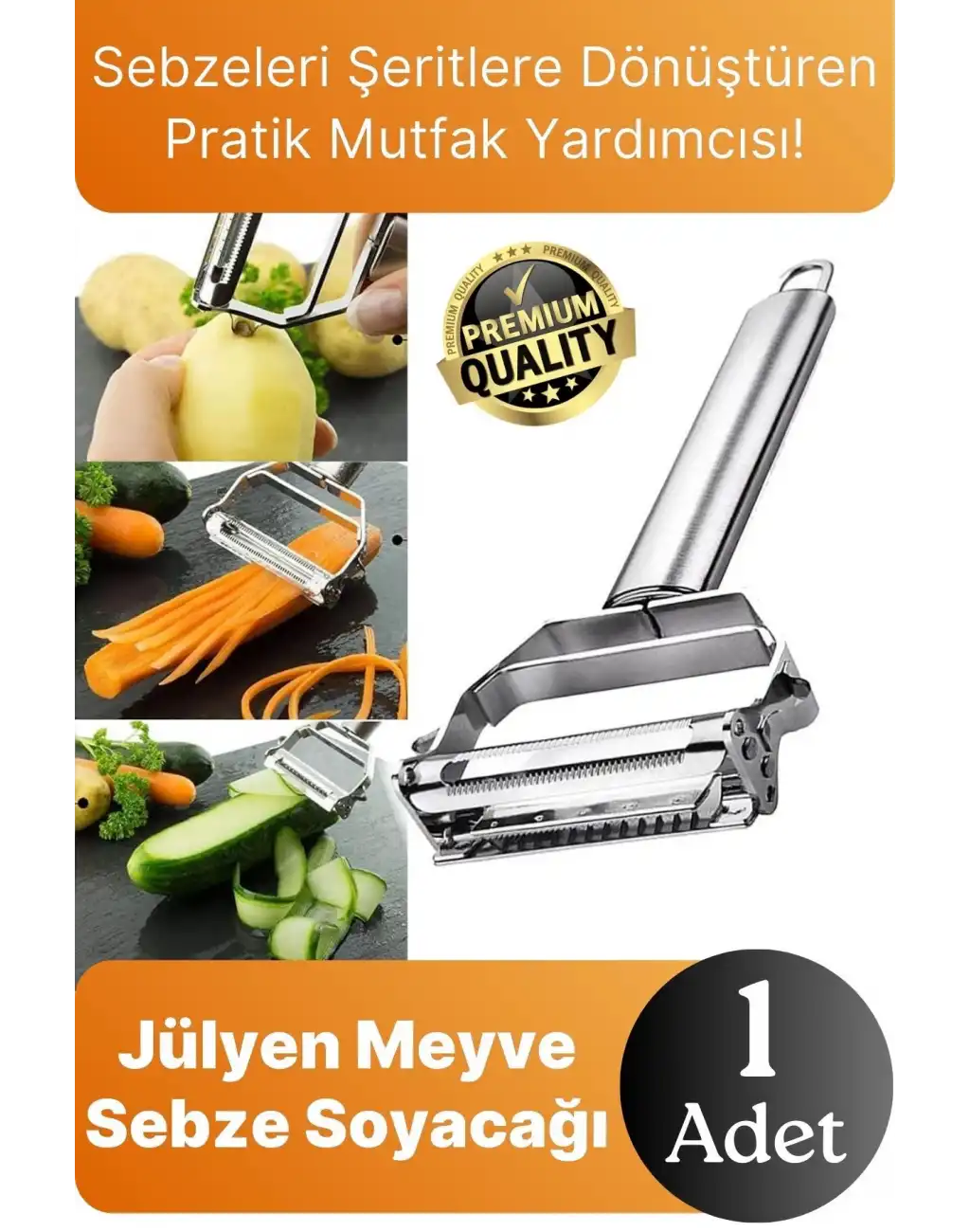 #Soyacak Çok Amaçlı Pratik Doğrama Mutfak Kullanımı Paslanmaz Çelik Jülyen Sebze Ve Meyve Soyacağı