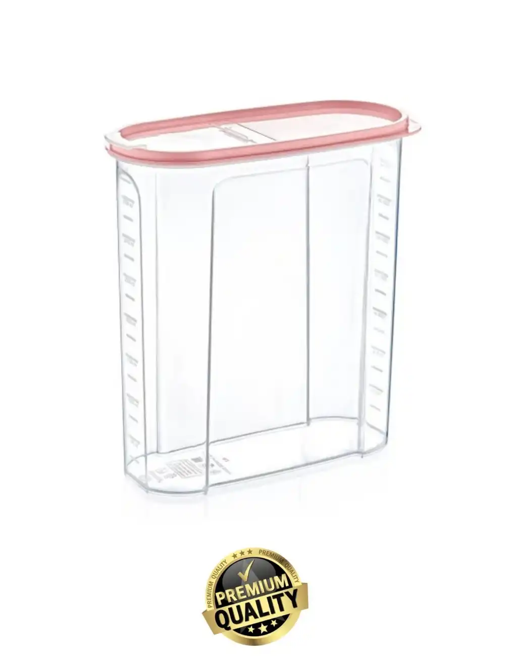 #SaklamaKabı Mutfak Düzeni Organizer Kapaklı Dayanıklı Şeffaf Kuru Gıda Erzak Saklama Kabı 4 Lt