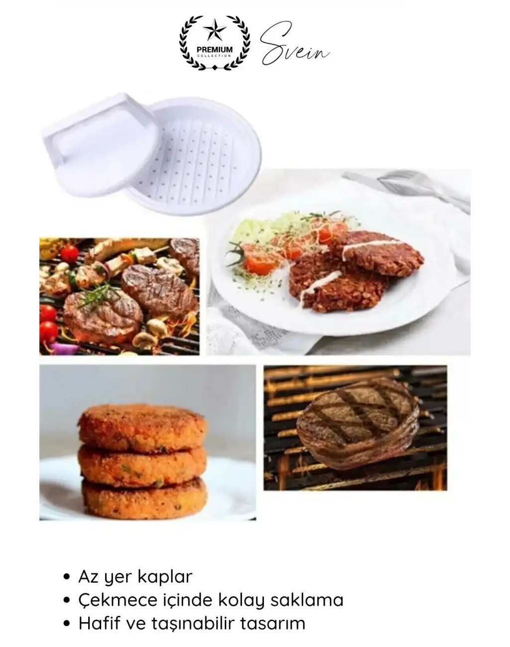 #Kalıp Hamburger Köfte Presi Şekillendirici Kalıp Pratik Evde Burger Yapımı Kalıbı Aparatı Kolay