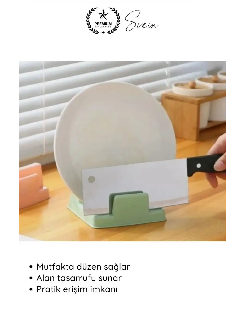 #Organizer Mutfak Organizer Tencere Kapağı ve Kesme Tahtası Standı Tezgah Üstü Kapak Tutucu Modern