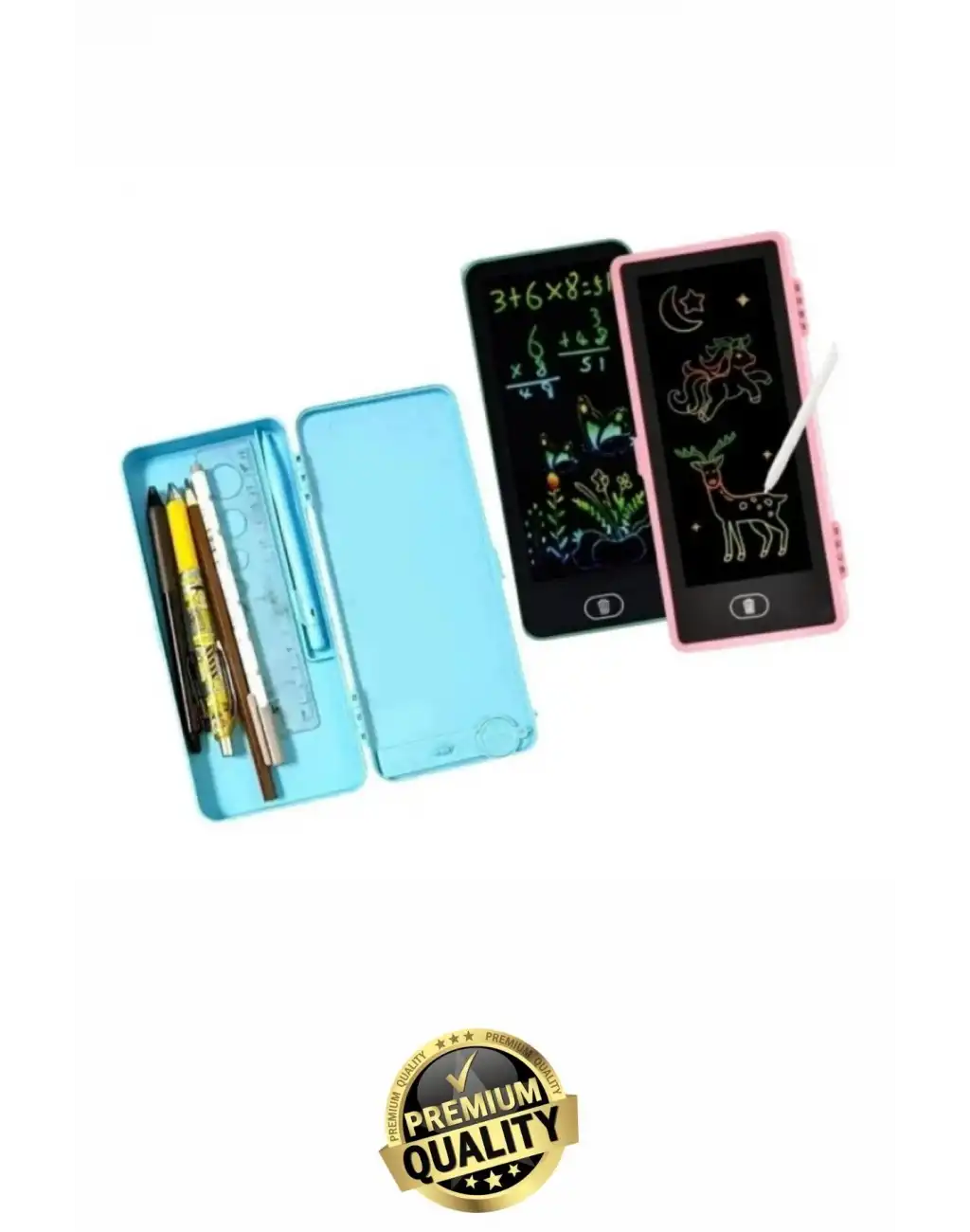 #Tablet Pratik Eğitici Eğlenceli Not Alma Yazı Tableti Özel Kalemli LCD Dokunmatik Ekranlı Kalemlik