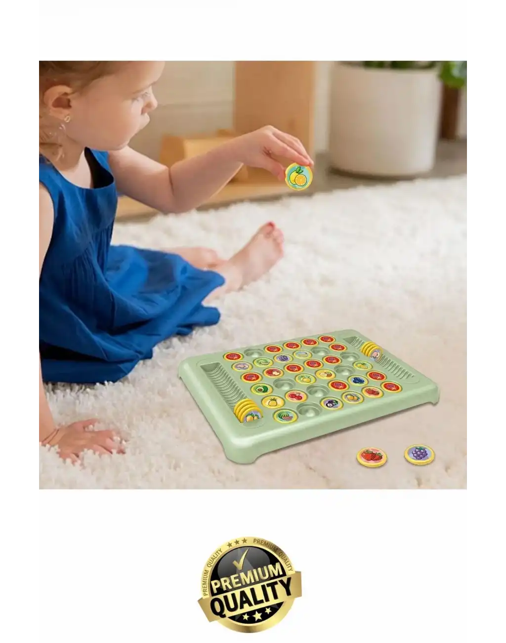 #Oyun Odaklanma Dikkat Çocuk Aile Meyve Temalı Renkli Eğitici Eğlenceli Hafıza Eşleştirme Oyunu