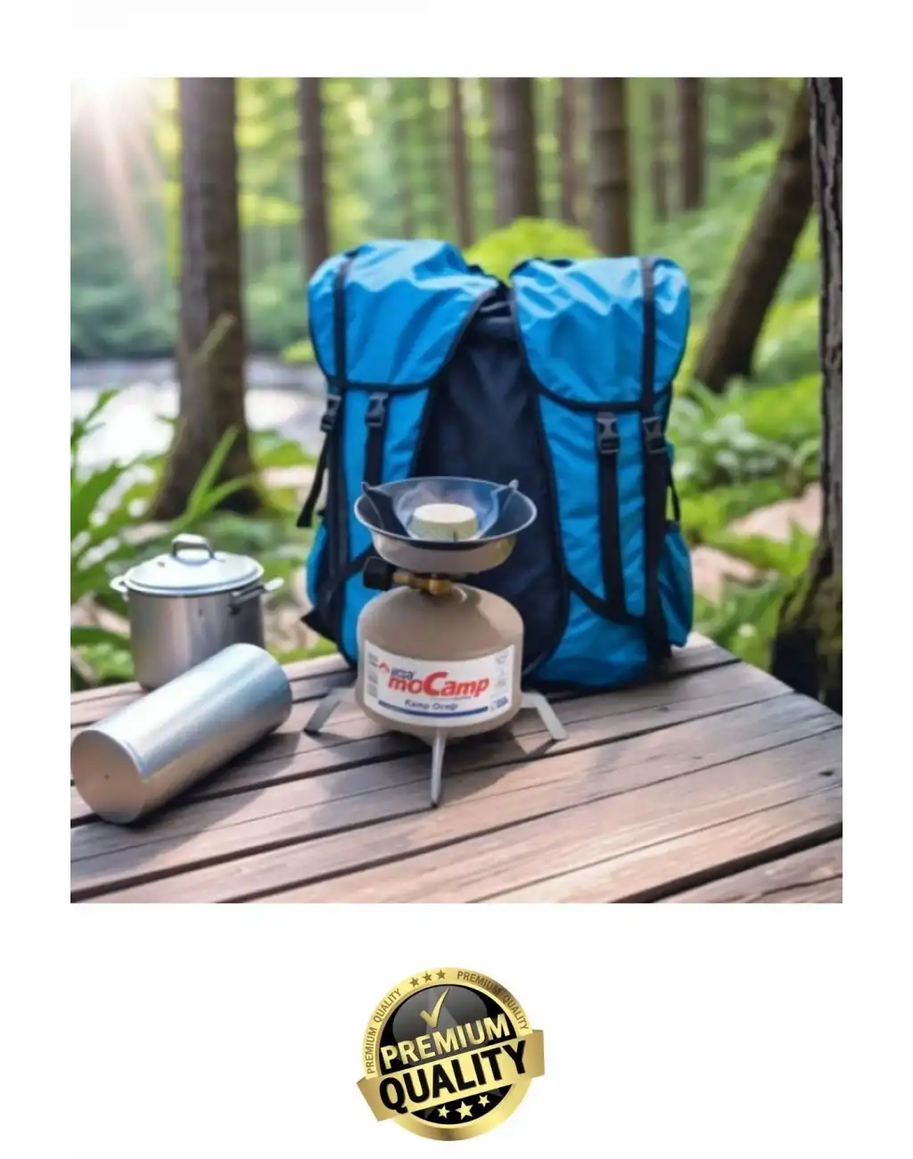 #KampOcağı Outdoor Tekrar Doldurabilir Devrilmez Ayaklı Portatif Pişirme Metal Kamp Ocağı Seti