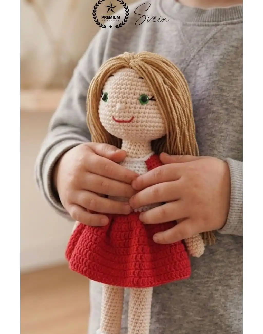 #Amigurumi Özel Üretim El Yapımı Renkli Etekli Amigurumi Bebek El Örgüsü Sevimli Oyuncak Dekoratif