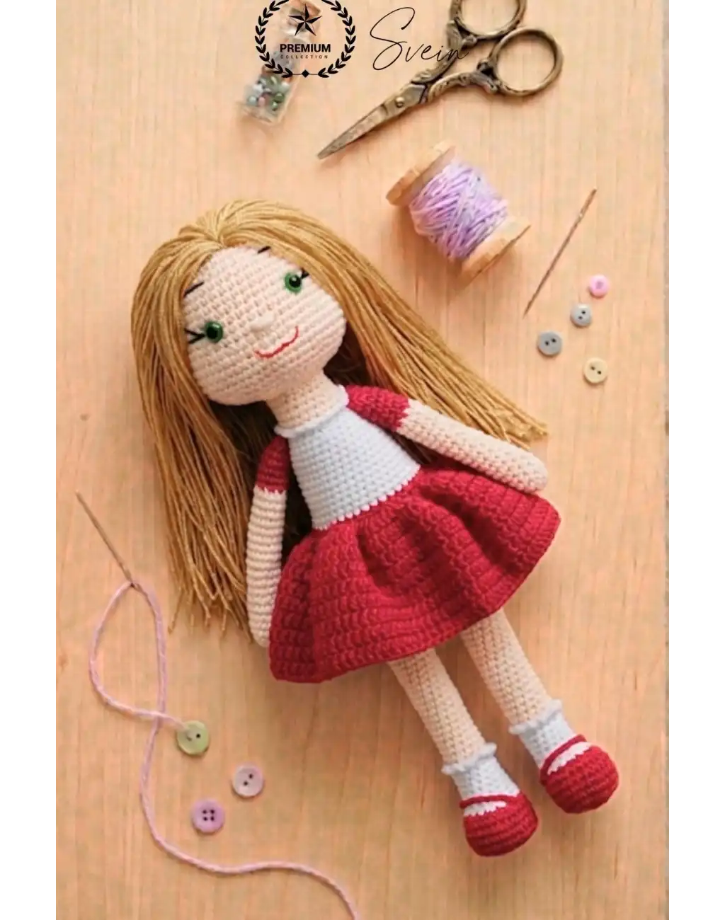 #Amigurumi Özel Üretim El Yapımı Renkli Etekli Amigurumi Bebek El Örgüsü Sevimli Oyuncak Dekoratif