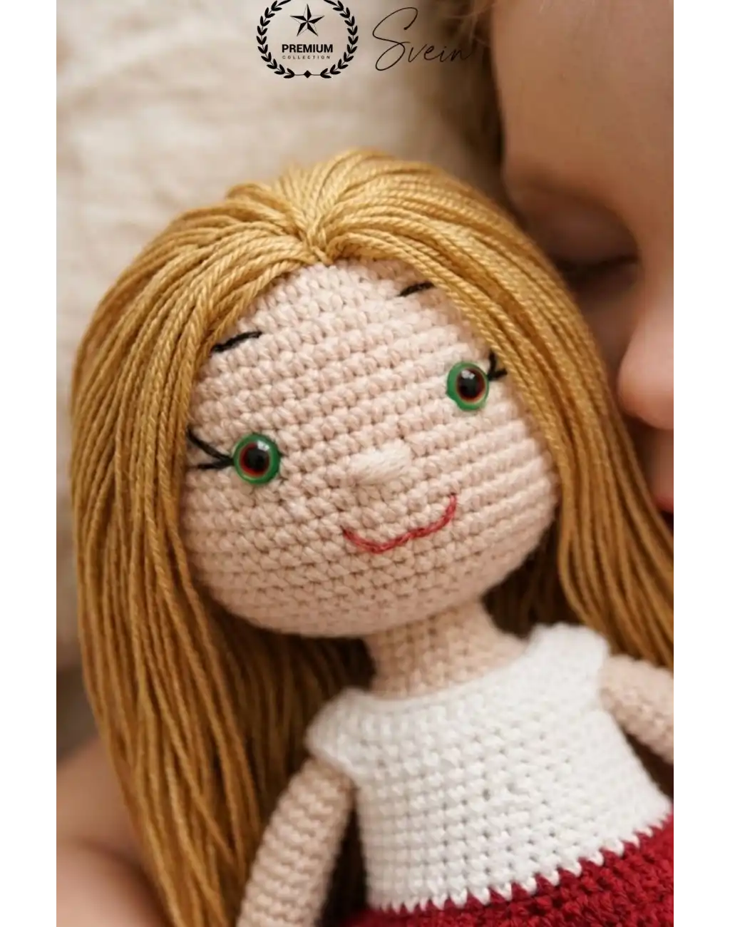 #Amigurumi Özel Üretim El Yapımı Renkli Etekli Amigurumi Bebek El Örgüsü Sevimli Oyuncak Dekoratif