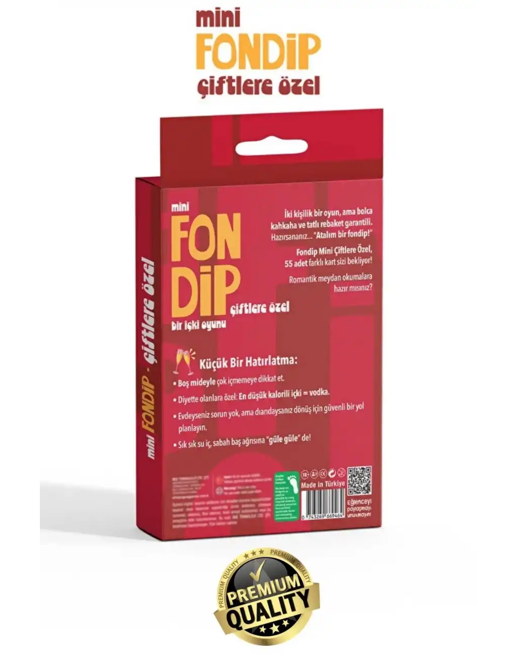 #KartOyunu Çiftlere Özel Yetişkin Eğlenceli Romantik İnteraktif Deneyim Fondip Mini Shot Kart Oyunu