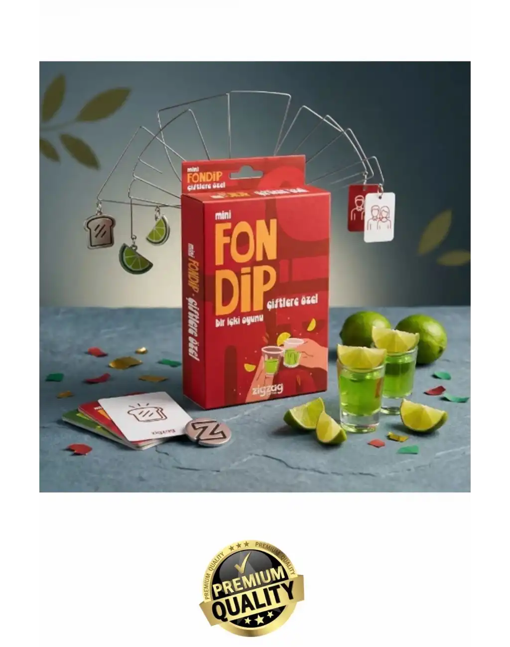 #KartOyunu Çiftlere Özel Yetişkin Eğlenceli Romantik İnteraktif Deneyim Fondip Mini Shot Kart Oyunu