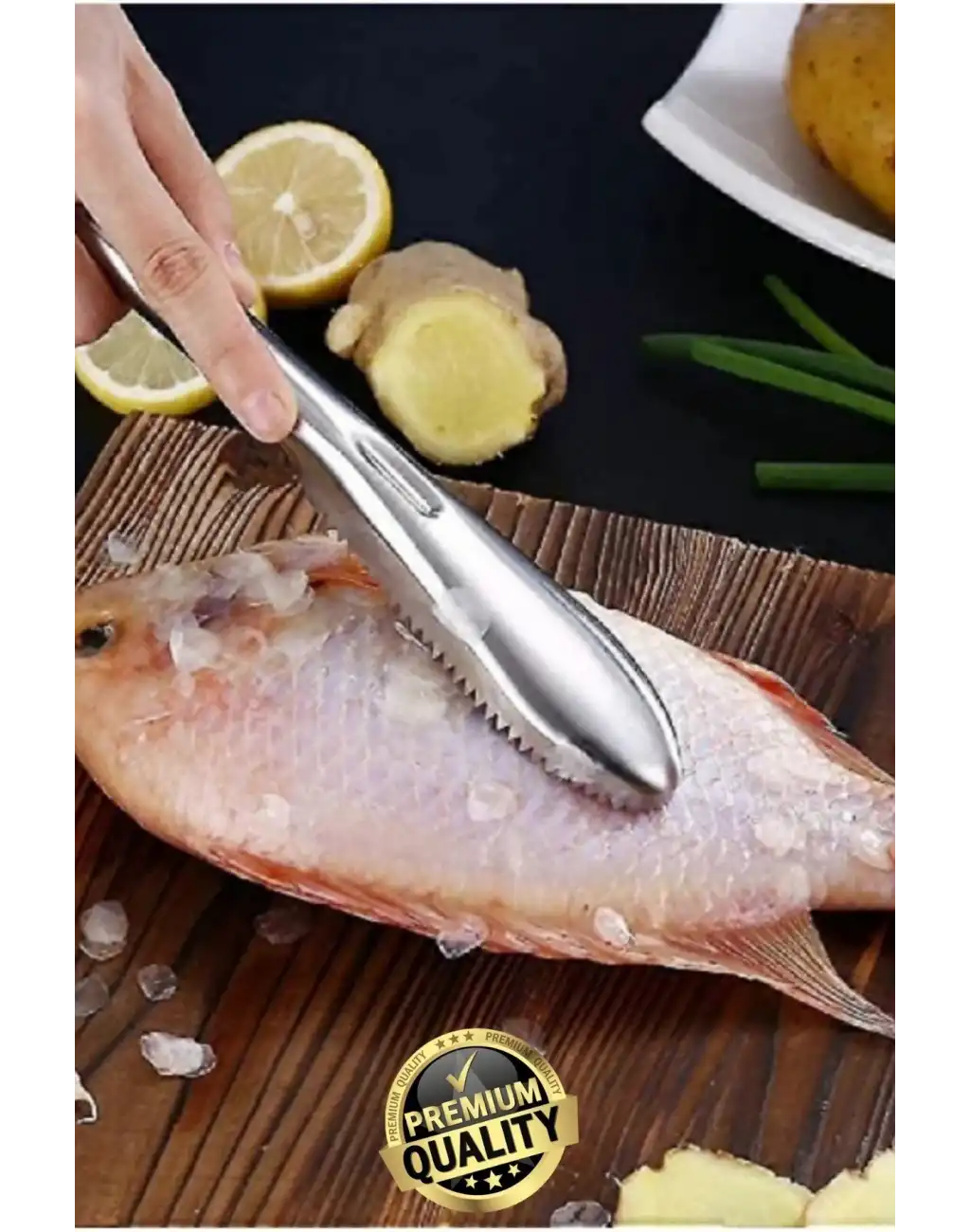 #BalıkPulu Mutfakta Zamandan Tasarruf Pratik Hijyenik Paslanmaz Çelik Balık Pulu Kazıyıcı Aparat