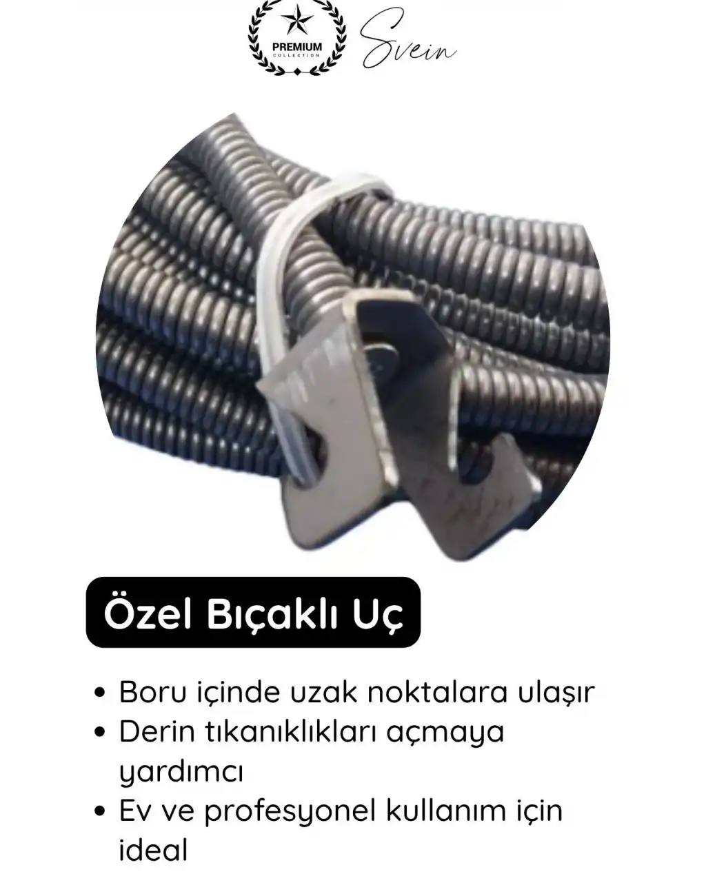 #KanalAçıcı 7 Metre Spiral Kanal Açma Susta Matkap Uyumlu Bıçaklı Pimaş Gider Açıcı Boru Temizleme Aparatı Klozet Lavabo Profesyonel Tıkanık Boru Tamir Pratik Derin Temizlik Esnek Çelik Hortum