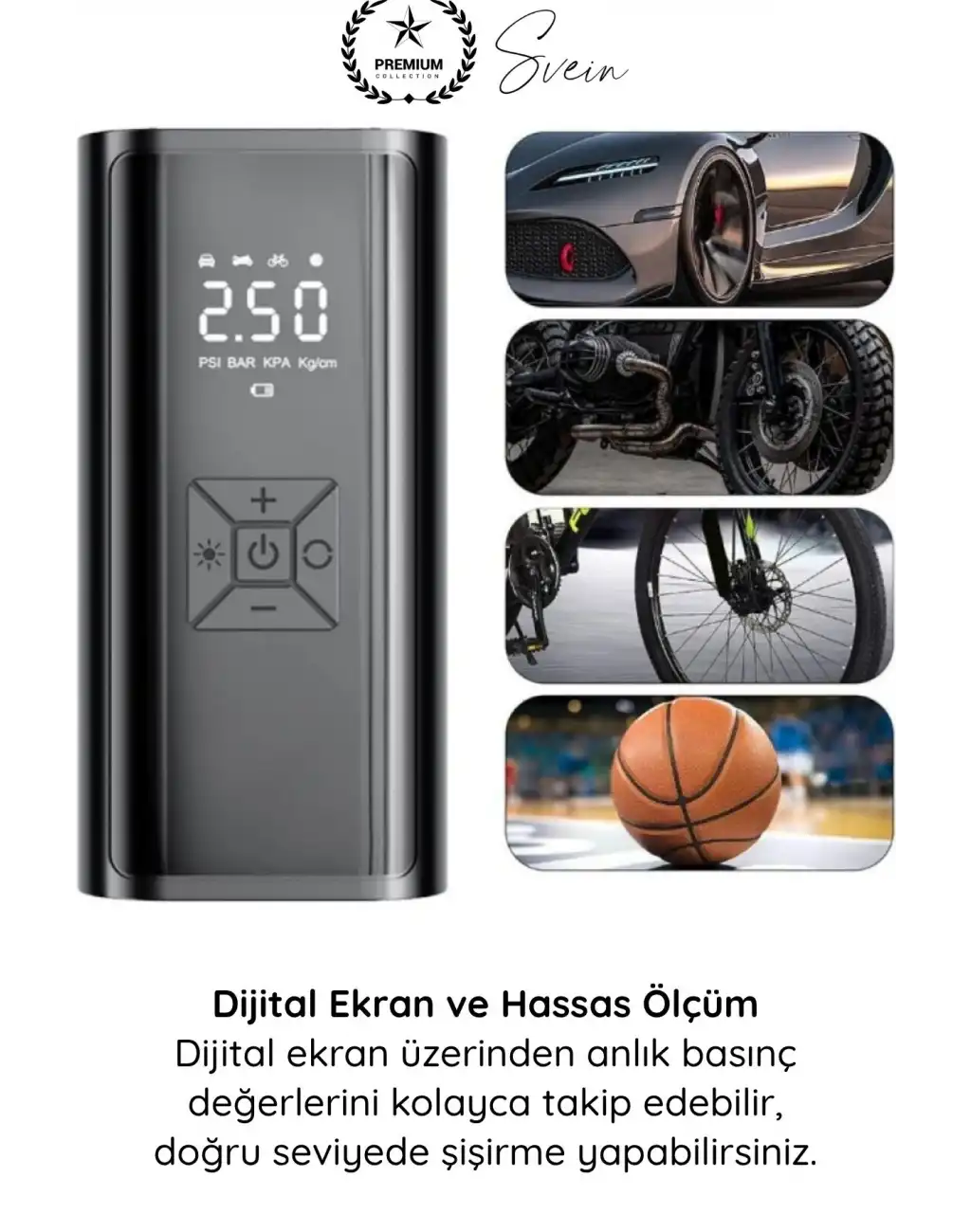 #HavaKompresör Dual Mod 150 PSI Led Powerbank Dijital Ekranlı Şarjlı Taşınabilir Araç Hava Kompresörü Lastik Şişirme Kablosuz Güçlü Basınç Ölçer Otomatik Kapanma Acil Durum Pompası Çok Amaçlı