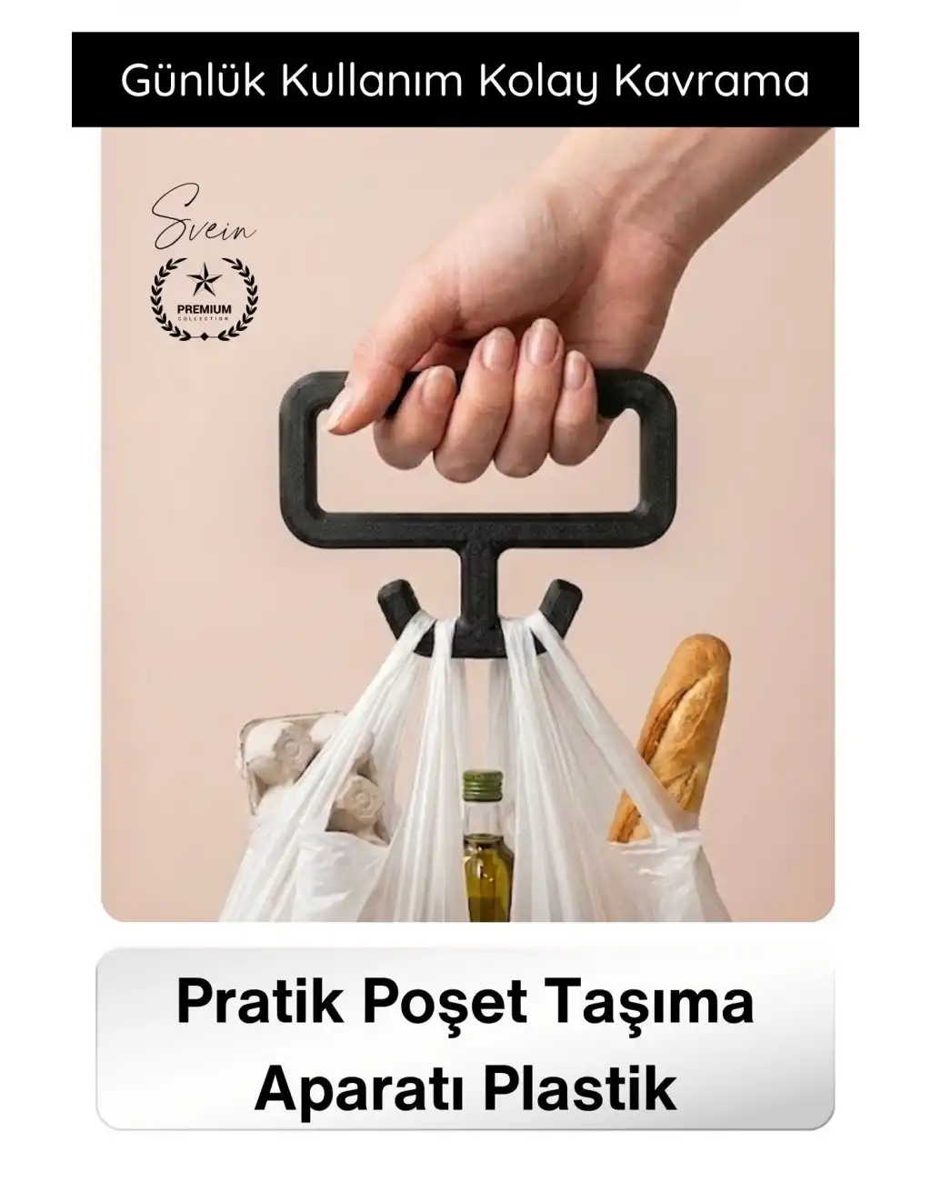 #Tutacak Pratik Poşet Taşıma Aparatı Plastik Ergonomik Tutacak Market Alışveriş Dayanıklı Konforlu Hafif Taşıyıcı El Koruyucu Askı Yardımcı Gereç Ev Mutfak Günlük Kullanım Kolay Kavrama