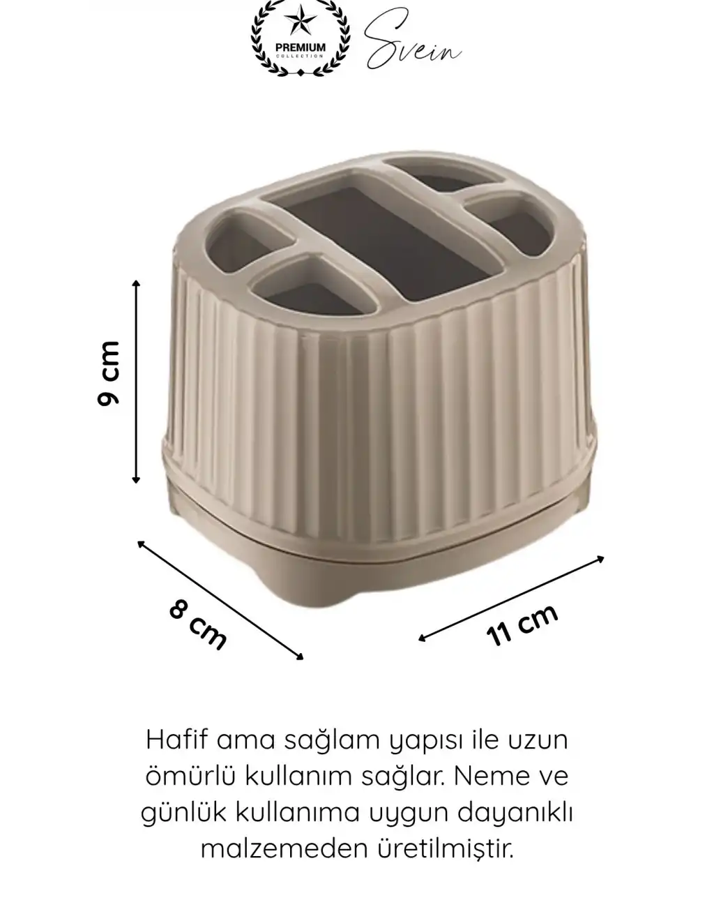 #BanyoSeti Setüstü Diş Fırçalık Sabunluk Plastik Bej Banyo Düzenleyici Organizer Diş Macunluk Aksesuar Seti Modern Minimal Lavabo Üstü Dekoratif Hijyenik Dayanıklı Pratik Çok Amaçlı Banyo Seti