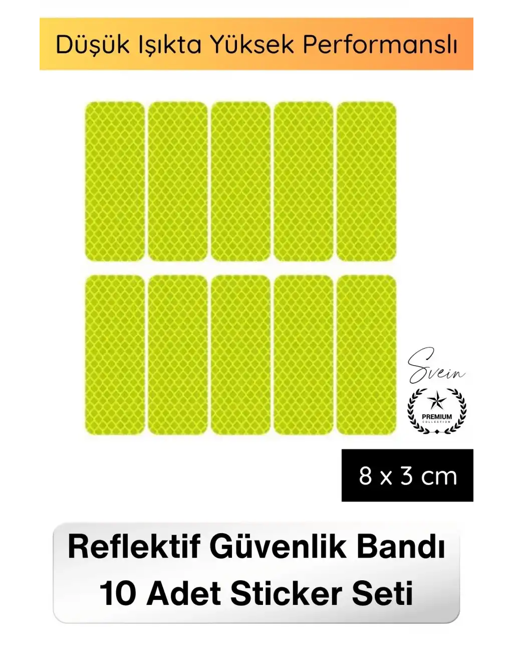 #Reflektör Reflektör Honeycomb Reflektif Güvenlik Bandı Altıgen Petek Dokulu 10 Adet Sticker Seti Yansıtıcı Bant Araç Motosiklet Bisiklet Kask Gece Görünürlük Su Geçirmez Yapışkanlı Uyarı Etiketi