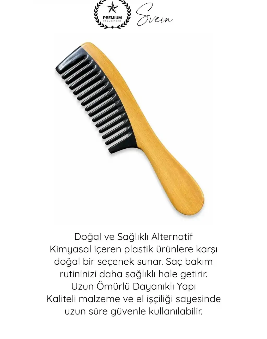 #Tarak El İşçiliği Doğal Kemik Saplı Tarak Palo Santo Aromalı Saç Bakım Tarağı Masaj Etkili Antistatik Dolaşım Artırıcı Düğüm Açıcı Sağlıklı Parlak Saç Bakım Aksesuarı