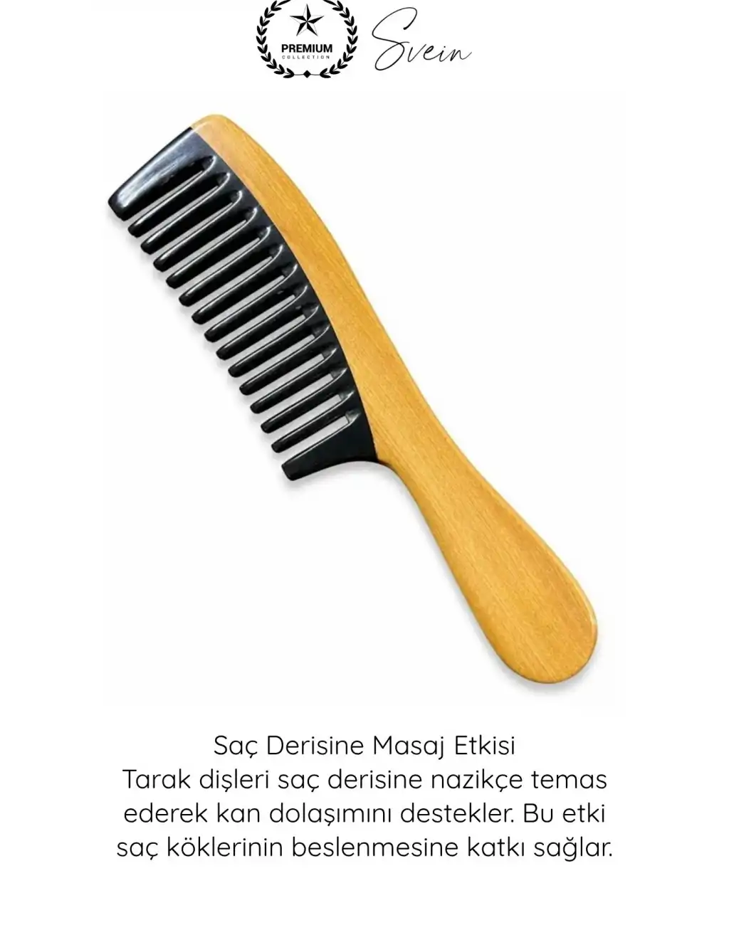 #Tarak El İşçiliği Doğal Kemik Saplı Tarak Palo Santo Aromalı Saç Bakım Tarağı Masaj Etkili Antistatik Dolaşım Artırıcı Düğüm Açıcı Sağlıklı Parlak Saç Bakım Aksesuarı