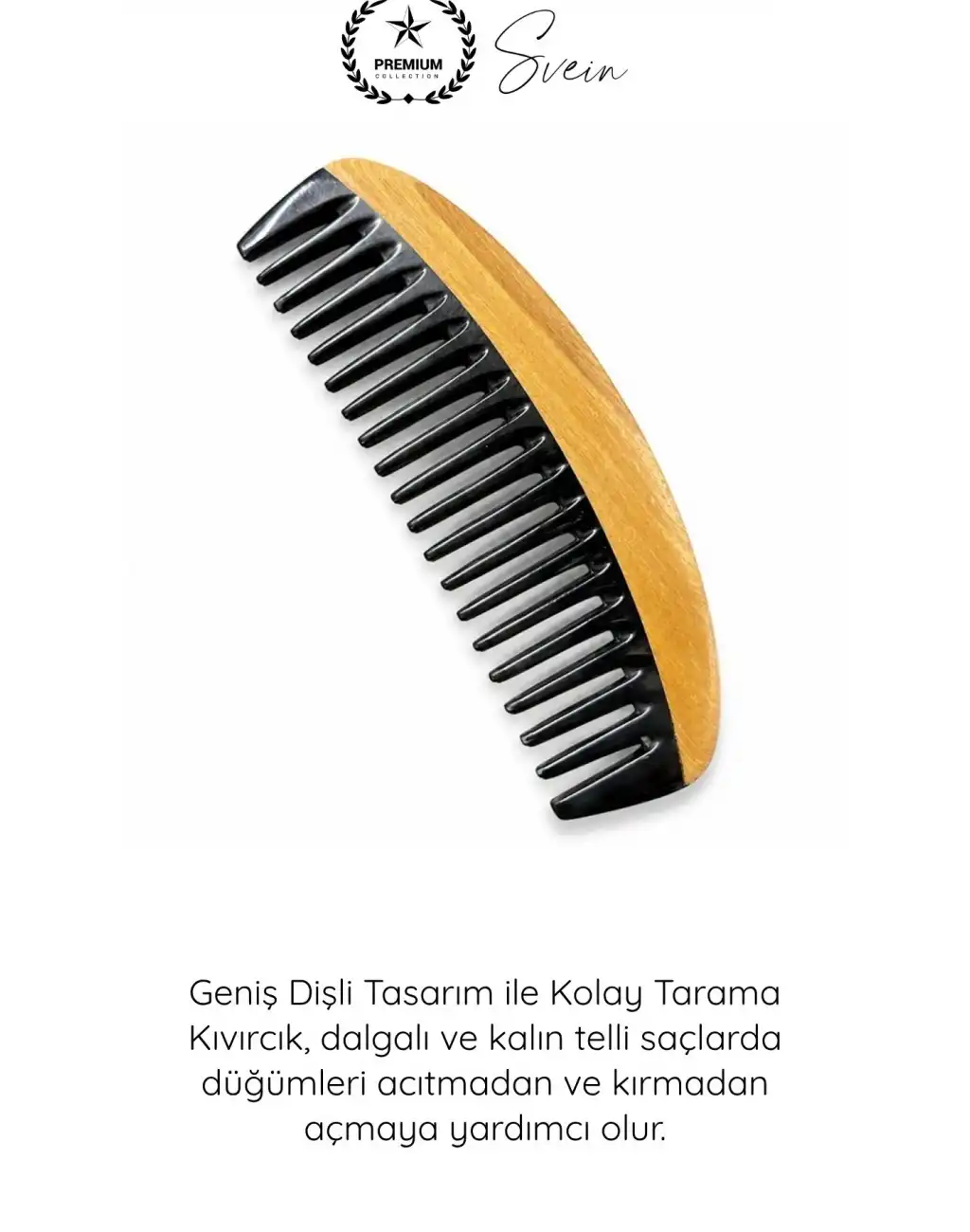 #Tarak El Yapımı Geniş Dişli Doğal Kemik Tarak Palo Santo Aromalı Antistatik Saç Bakım Tarağı Kıvırcık Dalgalı Saç Düğüm Açıcı Masaj Etkili Kompakt Sapsız Sağlıklı Parlak Görünüm