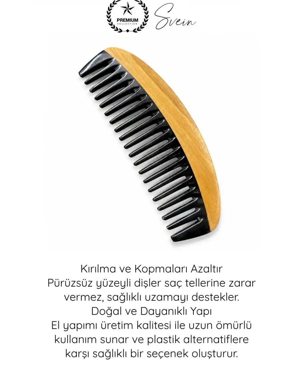 #Tarak El Yapımı Geniş Dişli Doğal Kemik Tarak Palo Santo Aromalı Antistatik Saç Bakım Tarağı Kıvırcık Dalgalı Saç Düğüm Açıcı Masaj Etkili Kompakt Sapsız Sağlıklı Parlak Görünüm
