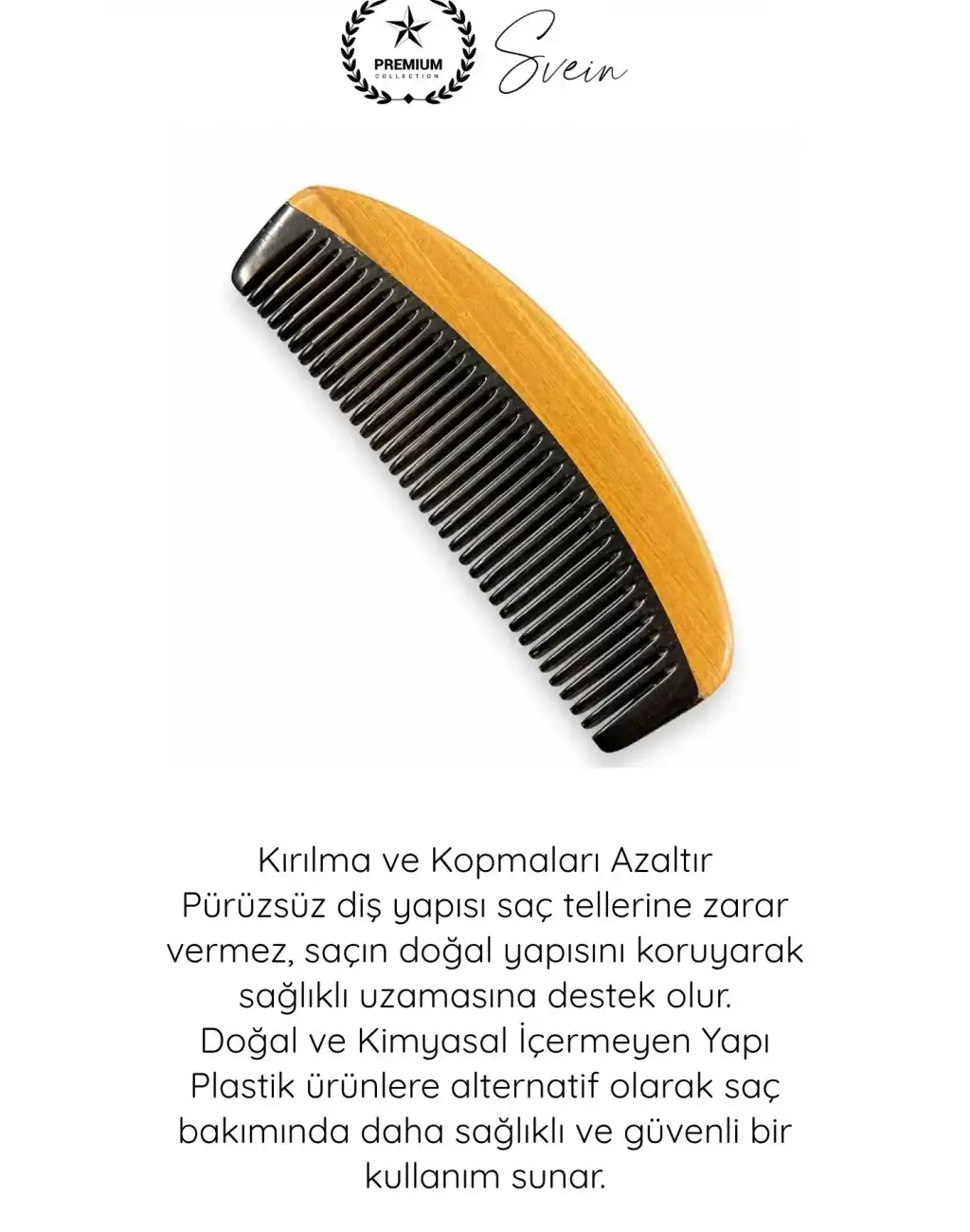 #Tarak El İşçiliği Sık Dişli Doğal Kemik Tarak Palo Santo Aromalı Antistatik Saç Bakım Tarağı Masaj Etkili Kompakt Sapsız Düğüm Açıcı Elektriklenme Önleyici Parlak Görünüm Aksesuar