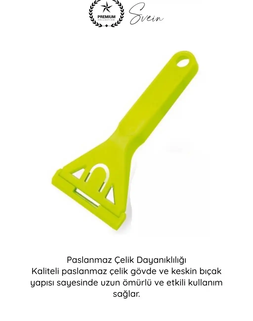 #Kazıyıcı Profesyonel Boya Kazıyıcı Spatula Cam Kazıma Aparatı Yüzey Temizleme Bıçağı Paslanmaz Çelik Jiletli Etiket Harç Silikon Sökücü Ergonomik Saplı Endüstriyel Temizlik Aleti 1 Adet
