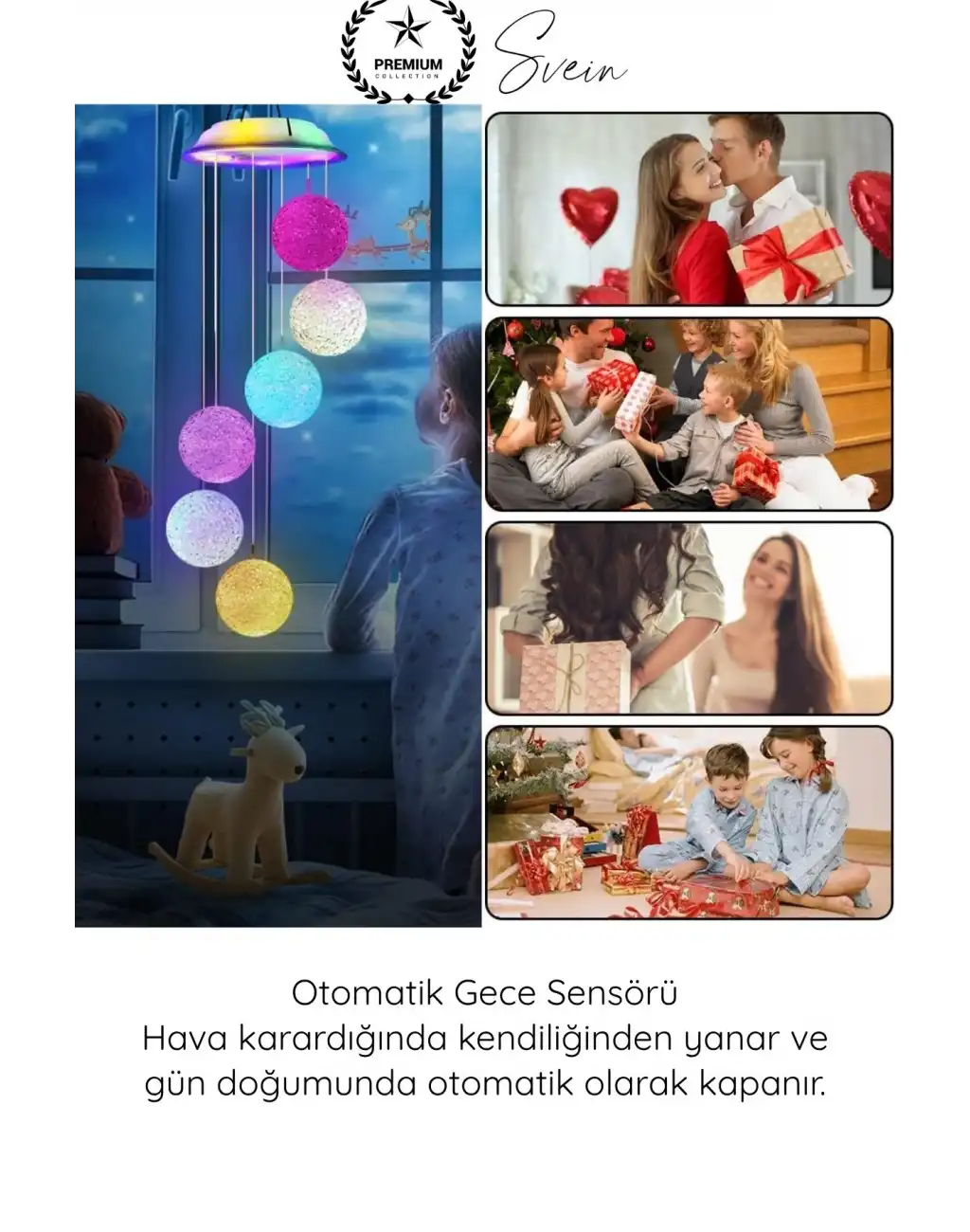 #SolarLed Solar Bahçe Dekoru 6 Toplu LED Peyzaj Aydınlatma Renkli Işıklı Güneş Enerjili Su Geçirmez Dış Mekan Kazıklı Balkon Teras Çim Yol Dekoratif Lamba IP65