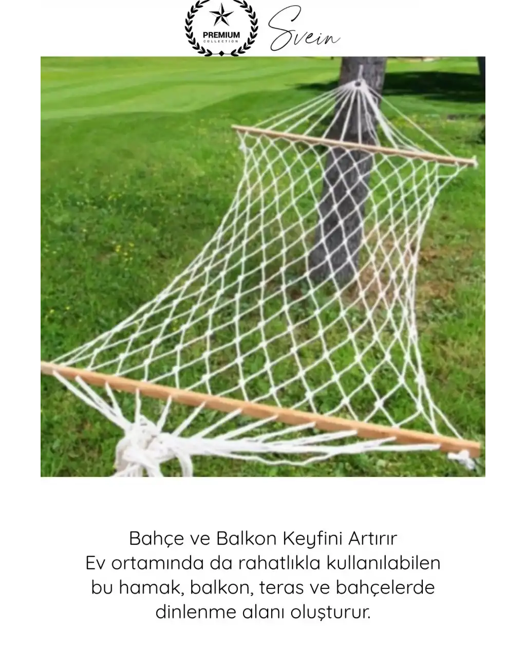 #Hamak Tek Kişilik Bahçe Balkon Kamp Piknik Hamak Ahşap Çıtalı Dayanıklı Örgü Eko İp Taşınabilir Konforlu Salıncak Dinlenme Yatağı Portatif Asma Yatak Outdoor Seyahat Teras Veranda Keyif Ağı