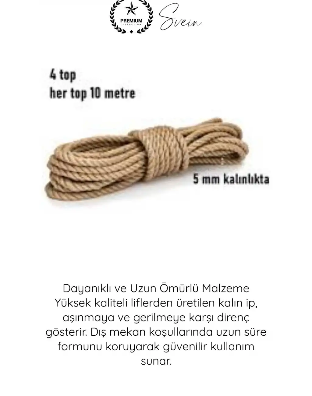 #Halat Çok Amaçlı Kalın İp Jüt İpi Hamak Çamaşır Salıncak Atlama Çadır Tarla Kamyon Dayanıklı Esnek Halat 40 Metre 4 Adet 10 Metre Top Bahçe Kamp Balkon Bağlama Sabitleme Taşıma Güçlü Örgü Kordon