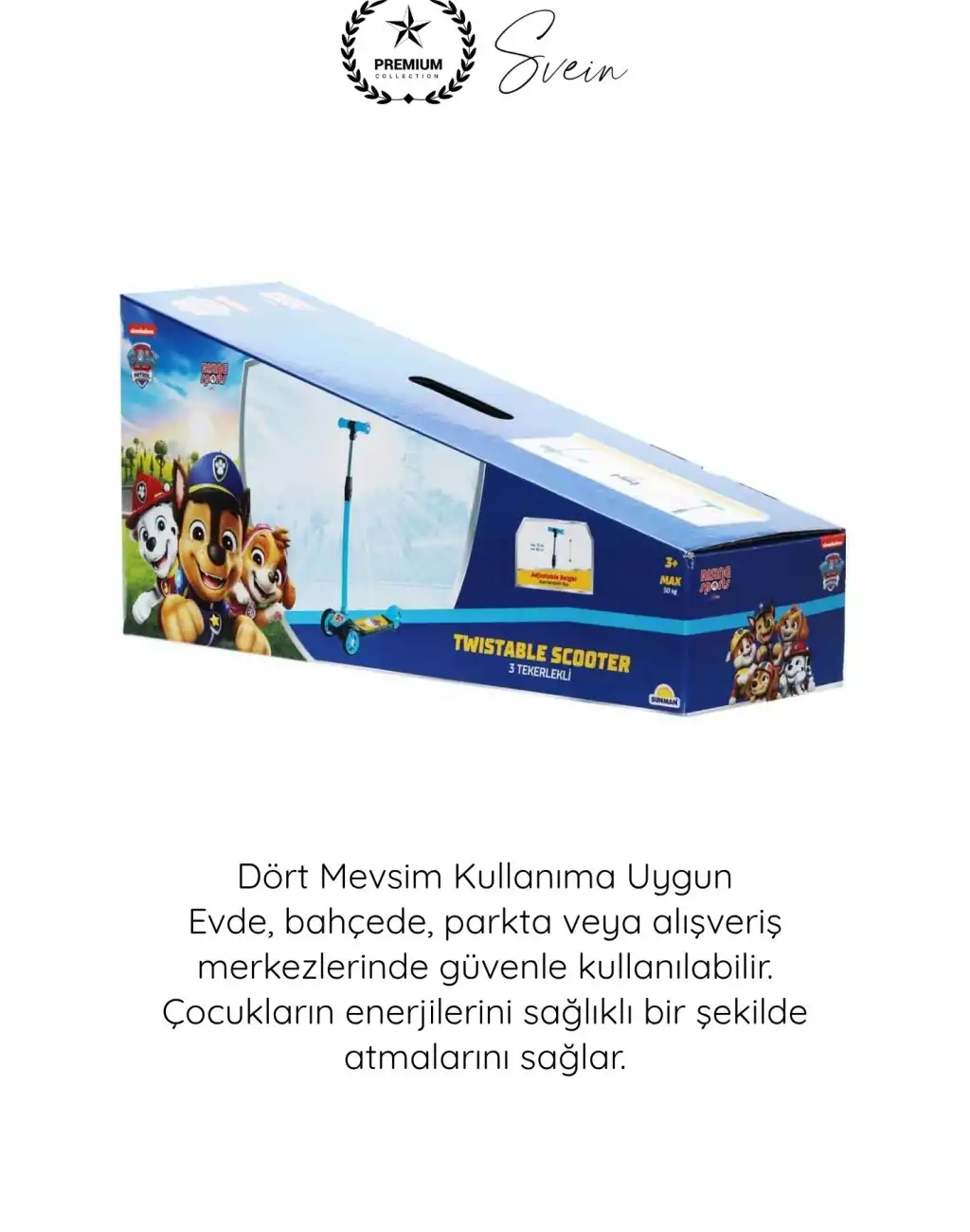 #Scooter Hayvan Figürlü 3 Tekerlekli Twistable Scooter Ayarlanabilir Yükseklik Frenli Katlanabilir Çocuk Scooter Kaydırmaz Taban Direksiyonlu Denge Geliştirici Unisex Oyuncak 3 Yaş Üzeri 50 Kg Taşıma