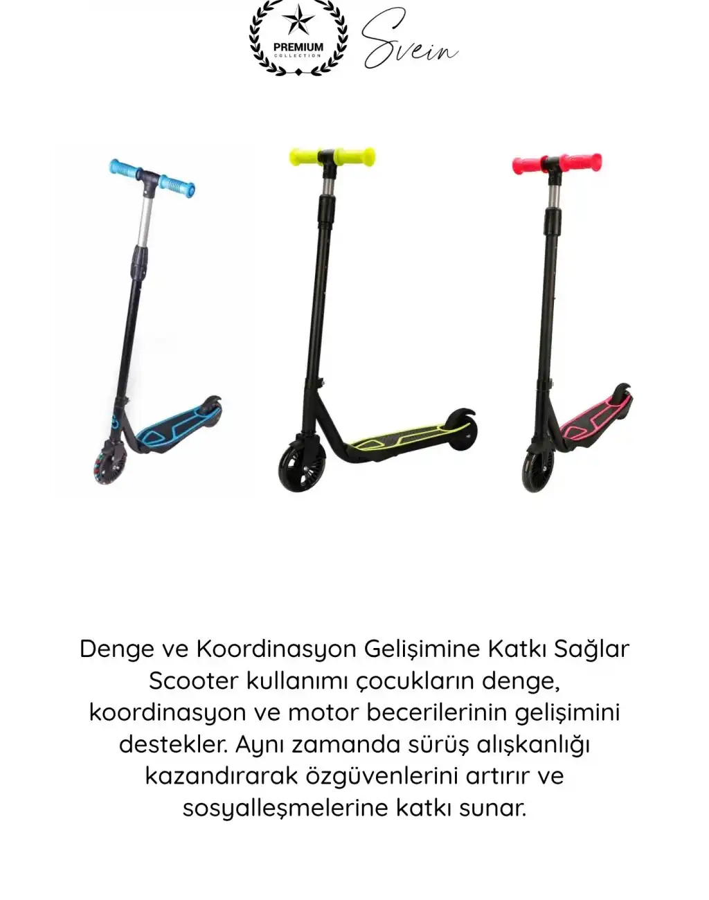 #Scooter 2 Tekerlekli Işıklı Scooter Ayarlanabilir Yükseklik Frenli Kaydırmaz Tabanlı Çocuk Scooter Antibakteriyel Elcikli Dayanıklı Tekerlekli Unisex 50 Kg Taşıma Kapasiteli Mavi Pembe Yeşil