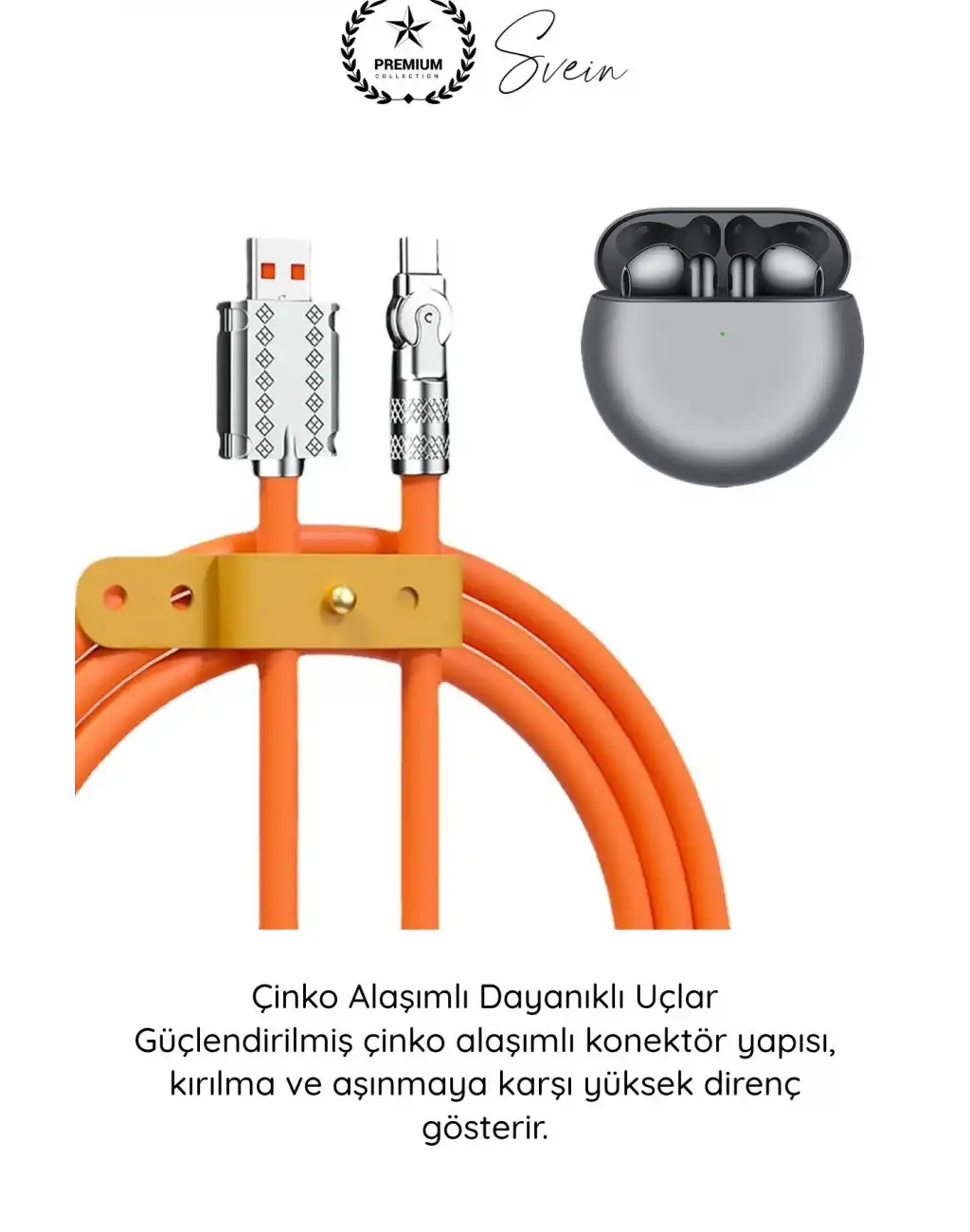 #ŞarjKablosu 3in1 Manyetik Hızlı Şarj Kablosu 120W Type C Lightning Micro USB Çinko Alaşımlı 1.2 Metre Dolaşmaz Data Veri Aktarım Destekli Dayanıklı Telefon Tablet Uyumlu USB Şarj Kablo