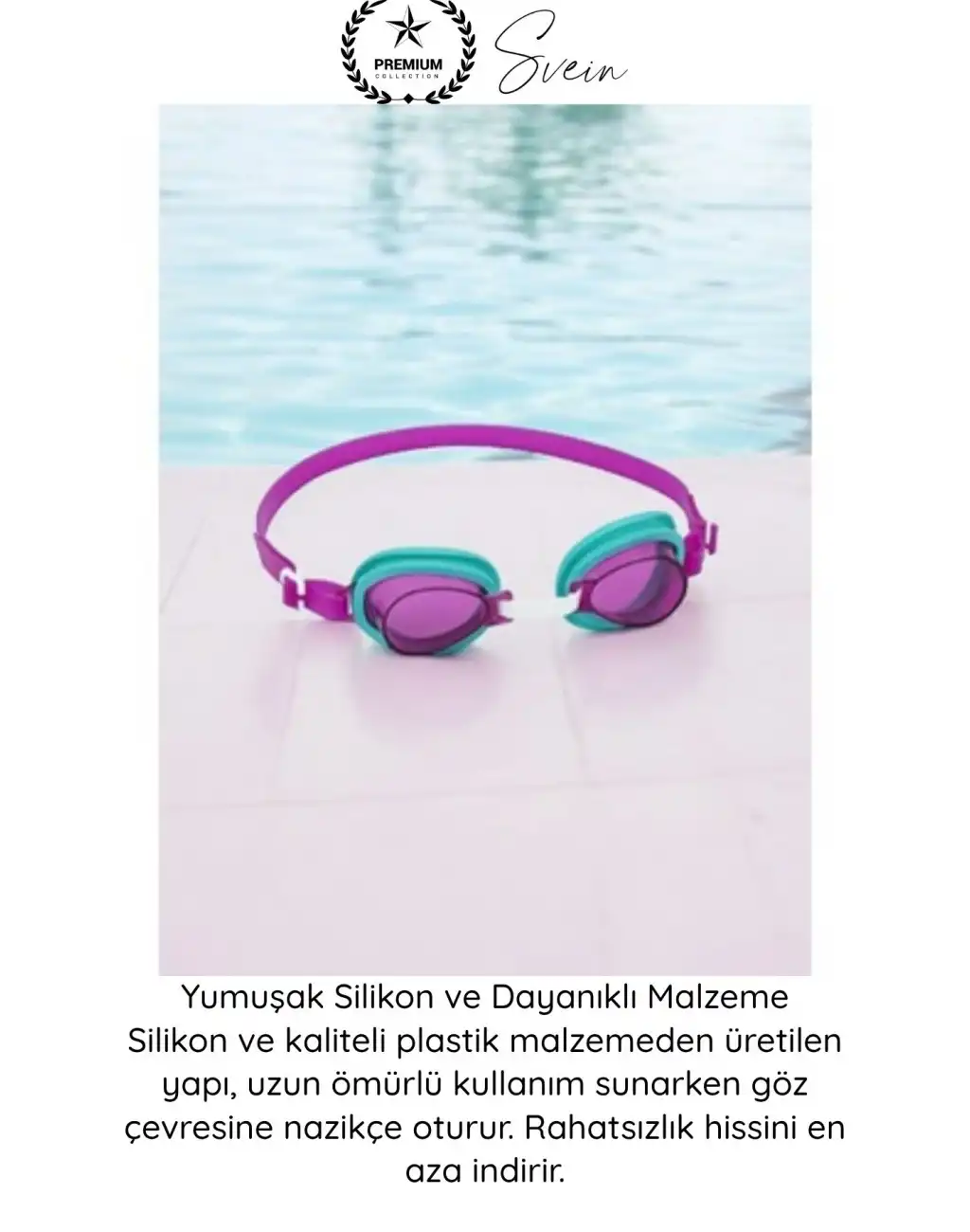 #Gözlük Çocuk Yüzücü Gözlüğü Antifog UV Korumalı Ayarlanabilir Silikon Kayışlı Su Geçirmez Sızdırmaz Buğu Önleyici Yüzme Gözlüğü 3 Yaş Üzeri Havuz Deniz Kullanımı İçin Dayanıklı Konforlu Tasarım