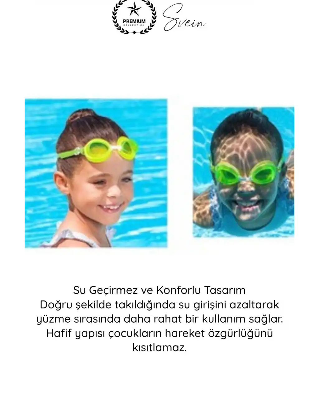 #Gözlük Çocuk Yüzücü Gözlüğü Antifog UV Korumalı Ayarlanabilir Silikon Kayışlı Su Geçirmez Sızdırmaz Buğu Önleyici Yüzme Gözlüğü 3 Yaş Üzeri Havuz Deniz Kullanımı İçin Dayanıklı Konforlu Tasarım