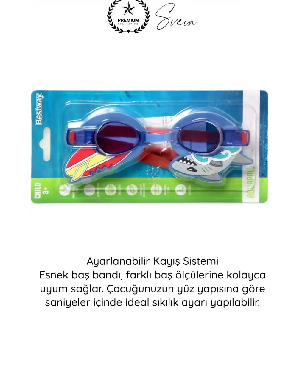 #DenizGözlüğü Çocuk Yüzücü Gözlüğü Antifog UV Korumalı Ayarlanabilir Yüzme Gözlüğü 3 Yaş Üzeri Havuz Deniz Kullanımı İçin Dayanıklı Konforlu Tasarım Silikon Kayışlı Su Geçirmez Buğu Önleyici