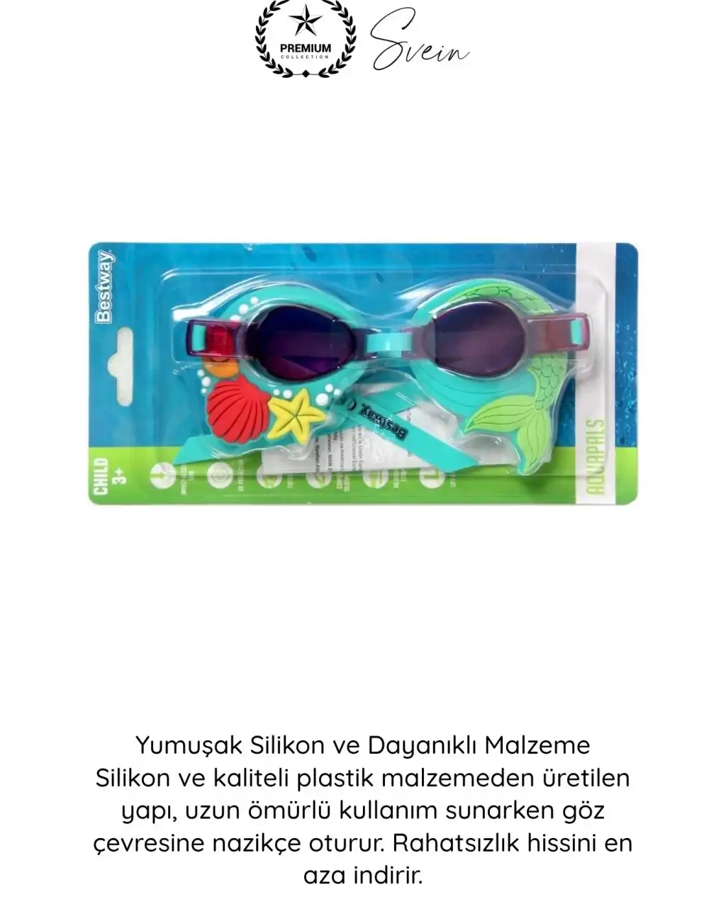 #DenizGözlüğü Çocuk Yüzücü Gözlüğü Antifog UV Korumalı Ayarlanabilir Yüzme Gözlüğü 3 Yaş Üzeri Havuz Deniz Kullanımı İçin Dayanıklı Konforlu Tasarım Silikon Kayışlı Su Geçirmez Buğu Önleyici
