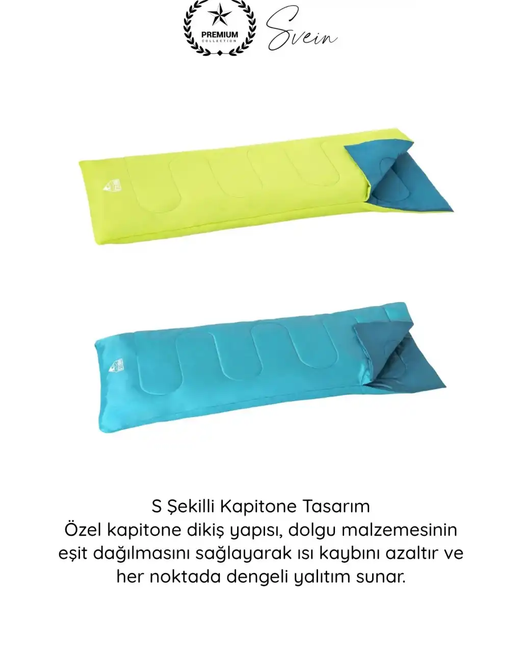 #UykuTulumu Kamp Piknik Karavan Outdoor Hafif Taşınabilir Polyester Elyaf Dolgulu Kapitoneli Başlıksız Kare Uyku Tulumu Taşıma Çantalı 180x75 cm 7 11 Derece Sıcaklık Aralığı Konforlu Dayanıklı