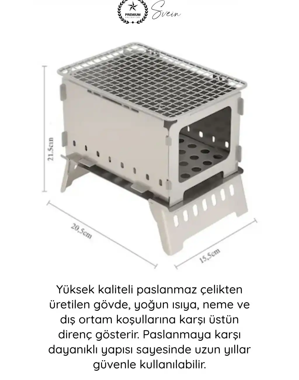 #KampOcağı Ateş Çukuru Paslanmaz Çelik Kamp Ocağı Katlanır Taşınabilir Outdoor Izgara Bushcraft Piknik Barbekü Sobası Demonte Kompakt Portatif Rüzgar Korumalı Odun Yakma Ünitesi Taşıma Çantalı