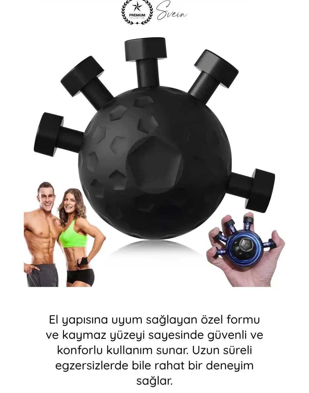 #ElYayı El Yayı Kavrama Gücü Egzersiz Topu Gripball Bilek Parmak Güçlendirme Aparatı Stres Giderici Odaklanma Antrenman Ekipmanı Rehabilitasyon Spor Fitness El Kas Geliştirme Topu