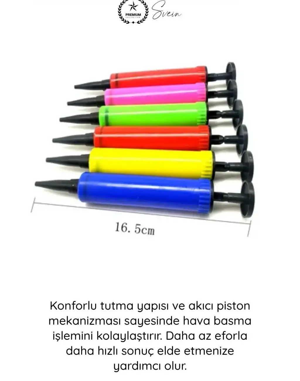 #Pompa Balon Şişirme Pompası Dayanıklı Plastik El Manuel Pratik Taşınabilir Hava Basma Aparatı Şişme Oyuncak Deniz Yatağı Can Simidi Parti Malzemesi Kamp Organizasyon Yardımcısı