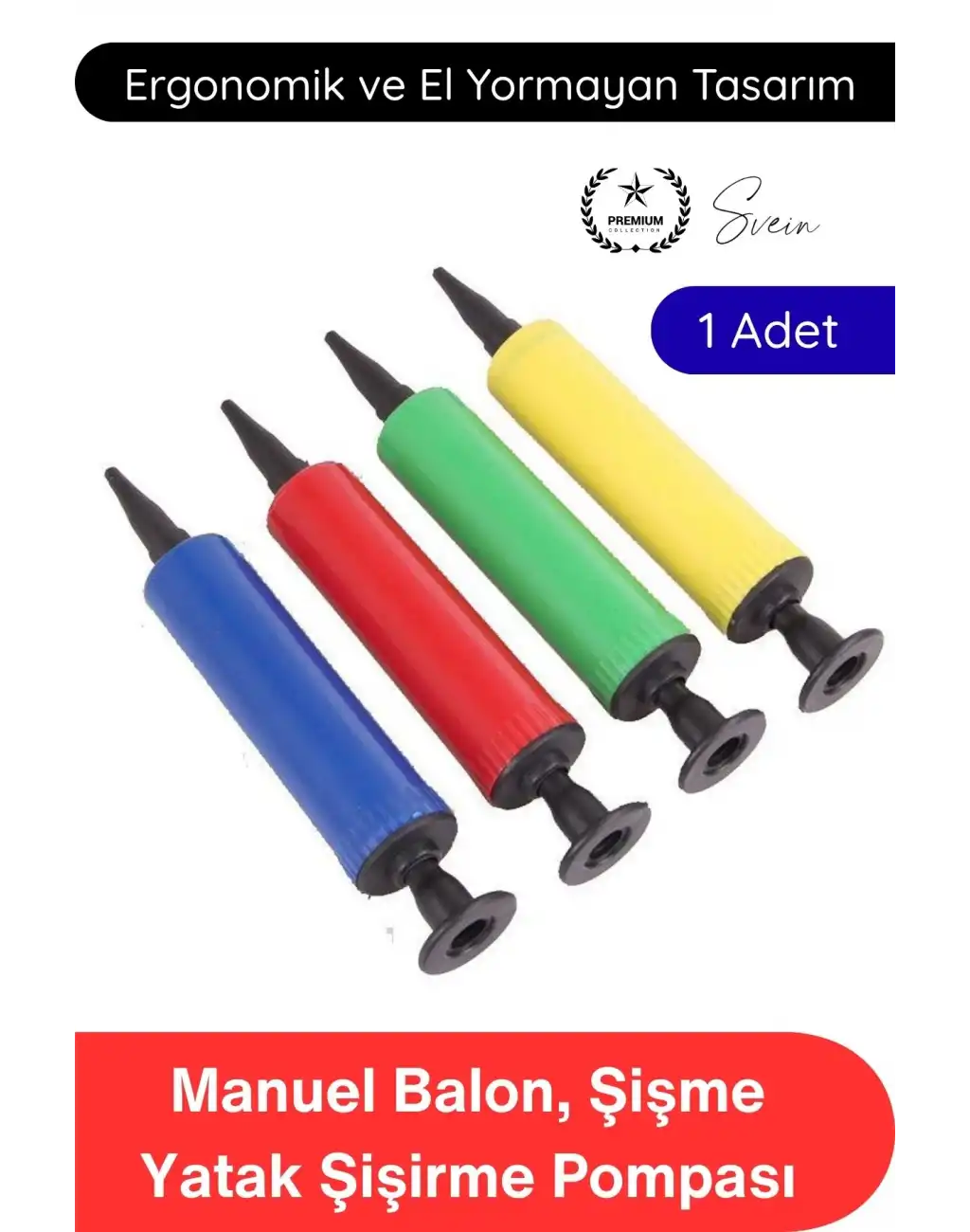 #Pompa Balon Şişirme Pompası Dayanıklı Plastik El Manuel Pratik Taşınabilir Hava Basma Aparatı Şişme Oyuncak Deniz Yatağı Can Simidi Parti Malzemesi Kamp Organizasyon Yardımcısı